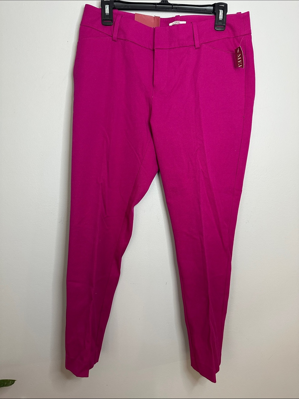 Merona Fuchsia Ankle Pants size 10 NWT